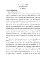 Một số giải pháp nâng cao hiệu quả tín dụng với  doanh nghiệp vừa và nhỏ tại Ngân hàng Nông nghiệp amp; PTNT Việt Nam, chi