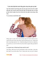 Cách chữa hôi nách bằng phèn chua đơn giản tại nhà