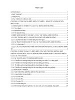 TÌNH HÌNH THỰC HIỆN CÁC CHÍNH SÁCH, PHÁP LUẬT  VÀ HOẠT ĐỘNG BẢO VỆ MÔI TRƯỜNG KHÔNG KHÍ tại huyện Phúc Thọ, TP Hà Nội