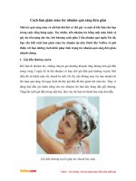 Cách làm giảm màu tóc nhuộm quá sáng đơn giản