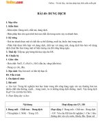 Giáo án Hóa học 8 bài 40: Dung dịch