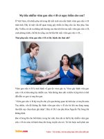 Mẹ bầu nhiễm viêm gan siêu vi B có nguy hiểm cho con?