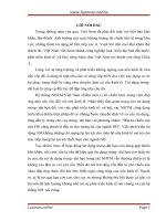 NÂNG CAO HIỆU QUẢ tín DỤNG TRUNG  dài hạn tại NGÂN HÀNG đầu tư và PHÁT TRIỂN VIỆT NAM 