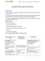 Giáo án Vật lý 9 bài 53: Sự phân tích ánh sáng trắng