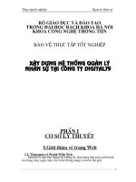 XÂY DỰNG hệ THỐNG QUẢN lý NHÂN sự tại CÔNG TY DIGITAL79 