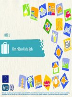 Bài giảng Tìm hiểu về du lịch