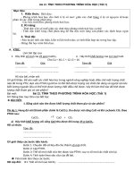 Dạy học theo chủ đề  hóa 8 tính theo PTHH