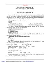 BD HSG hóa học 9: toán biện luận lượng chất dư