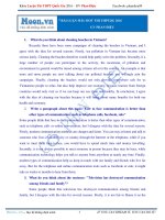 7 bài LUẬN mẫu HOT THI THPTQG