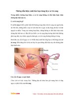 Những dấu hiệu cảnh báo bạn đang bị u xơ tử cung