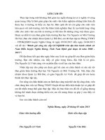 Đánh giá công tác cấp GCNQSDĐ trên địa bàn hành chính xã Nam Điền huyện Nghĩa Hưng, Tỉnh Nam Định giai đoạn từ năm 2008  2013