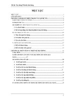 Đề tài xây dựng website bán hàng 