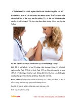 Mang thai sau khi tiêm Rubella có ảnh hưởng đến em bé?