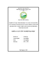 Nghiên cứu đặc tính sinh học của loài cây re hương (cinnamomum parthenoxylon (jack ) meisn ) làm cơ sở cho bảo tồn và phát triển loài tại huyện định hóa tỉnh thái nguyên 