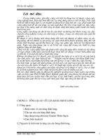 Nghiên cứu hệ thống cân băng định lượng 