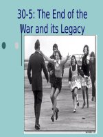 30 5 The End of the War and its Legacy
