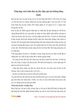 Tổng hợp cách chữa đau dạ dày hiệu quả mà không dùng thuốc