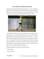 Sơ cứu người bị sốc nhiệt do nắng nóng