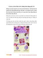 Cách tự vệ bản thân trước những hành động quấy rối