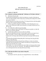 ĐỀ CƯƠNG ÔN TẬP MÔN QUY HOẠCH SỬ DỤNG ĐẤT