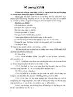 Đề cương môn sản xuất sạch hơn