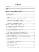 Thiết kế bộ băm xung áp một chiều có đảo chiều (theo nguyên tắc không đối xứng) để điều chỉnh tốc độ động cơ điện một chiều (kích từ nam châm vĩnh cửu)  