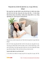 Mang thai hay bị khó thở có nguy hiểm không?