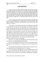 thiết kế một hệ thống quản lý tín dụng tại ngân hàng nông nghiệp huyện vĩnh bảo 