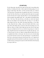 Nghiệp vụ hướng dẫn du lịch tại trung tâm thương mại và lữ hành quốc tế ánh dương trực thuộc công ty thương mại và dịch vụ thắng lợi