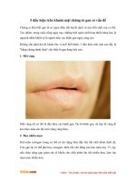 Dấu hiệu trên khuôn mặt chứng tỏ gan có vấn đề