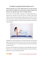 Bài tập yoga giúp tăng khả năng thụ thai