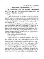 ĐỀ CƯƠNG ÔN TẬP GIÁO DỤC QUỐC PHÒNG