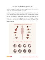 Các bệnh ung thư thường gặp ở phụ nữ Việt