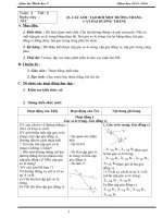 Gián án Toán 7 (Hình học Chương I)