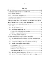 Quản trị rủi ro cho vay tại ngân hàng TMCP phát triển thành phố hồ chí minh – chi nhánh hà nội 