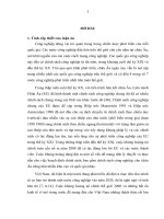 Chính sách công nghiệp ở một số nước thành viên liên minh châu âu trong những thập niên đầu thế kỷ XXI