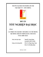 CẢI THIỆN tốc độ điều CHẾ KHÓA tắt mở TRONG hệ THỐNG TRUYỀN THÔNG BẰNG ÁNH SÁNG VÙNG NHÌN THẤY 