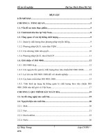 Xây dựng hệ thống quản lý đảm bảo chất lượng ISO 9000 cho nhà máy bia 