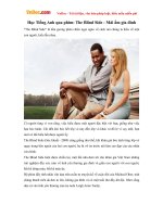 Học Tiếng Anh qua phim: The Blind Side - Mái ấm gia đình