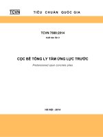TCVN7888 2014 CỌC BÊ TÔNG LY TÂM ỨNG LỰC TRƯỚC