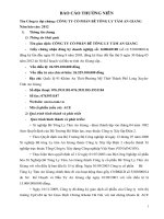 Báo cáo thường niên năm 2012 - Công ty Cổ phần Bê tông ly tâm An Giang