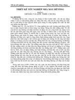 THIẾT kế tốt NGHIỆP NHÀ máy BÊTÔNG 