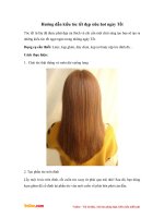 Hướng dẫn kiểu tóc tết đẹp siêu hot ngày Tết