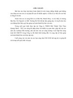 BÁO CÁO THỰC TẬP ĐÁNH GIÁ MÔI TRƯỜNG TẠI Công ty THHH Một Thành Viên Than Quang Hanh  VINACOMIN