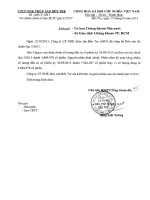 Báo cáo tài chính quý 3 năm 2013 - Công ty Cổ phần Xuất nhập khẩu Thủy sản Bến Tre