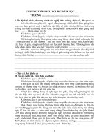 Kịch bản chương trình lễ khai giảng năm học mới