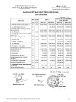 Báo cáo KQKD quý 3 năm 2009 - Công ty Cổ phần Thủy sản Mekong