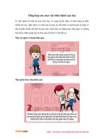 Mẹo vặt dân gian chữa bệnh cực hay mà không dùng thuốc