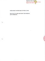 Báo cáo tài chính hợp nhất quý 3 năm 2015 - Ngân hàng Thương mại Cổ phần Á Châu