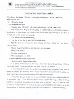 Báo cáo thường niên năm 2014 - Công ty Cổ phần Bê tông ly tâm An Giang